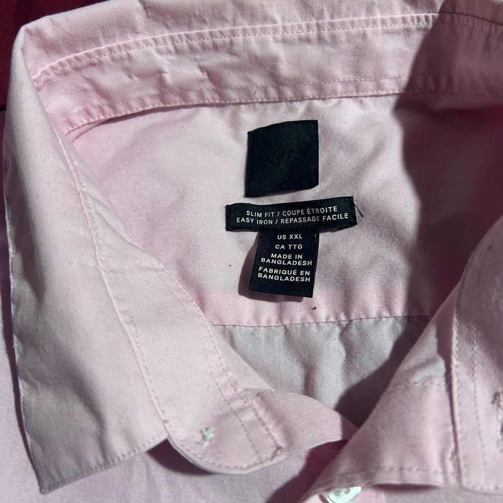 H&M long sleeve button down shirt - Picture 3 of 4